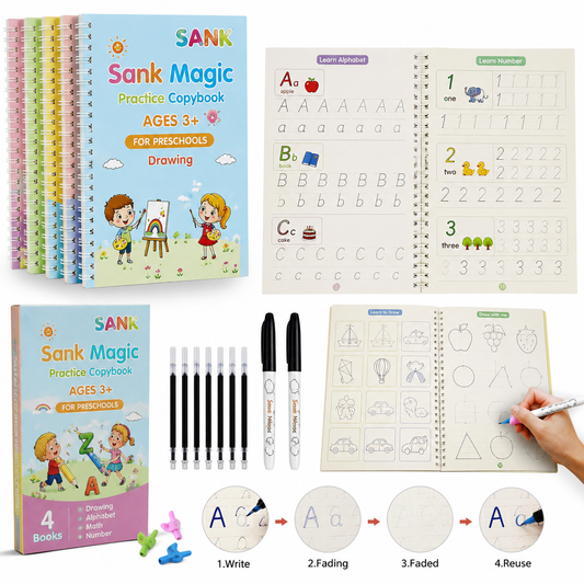 Sank Magic Practice Copybook
