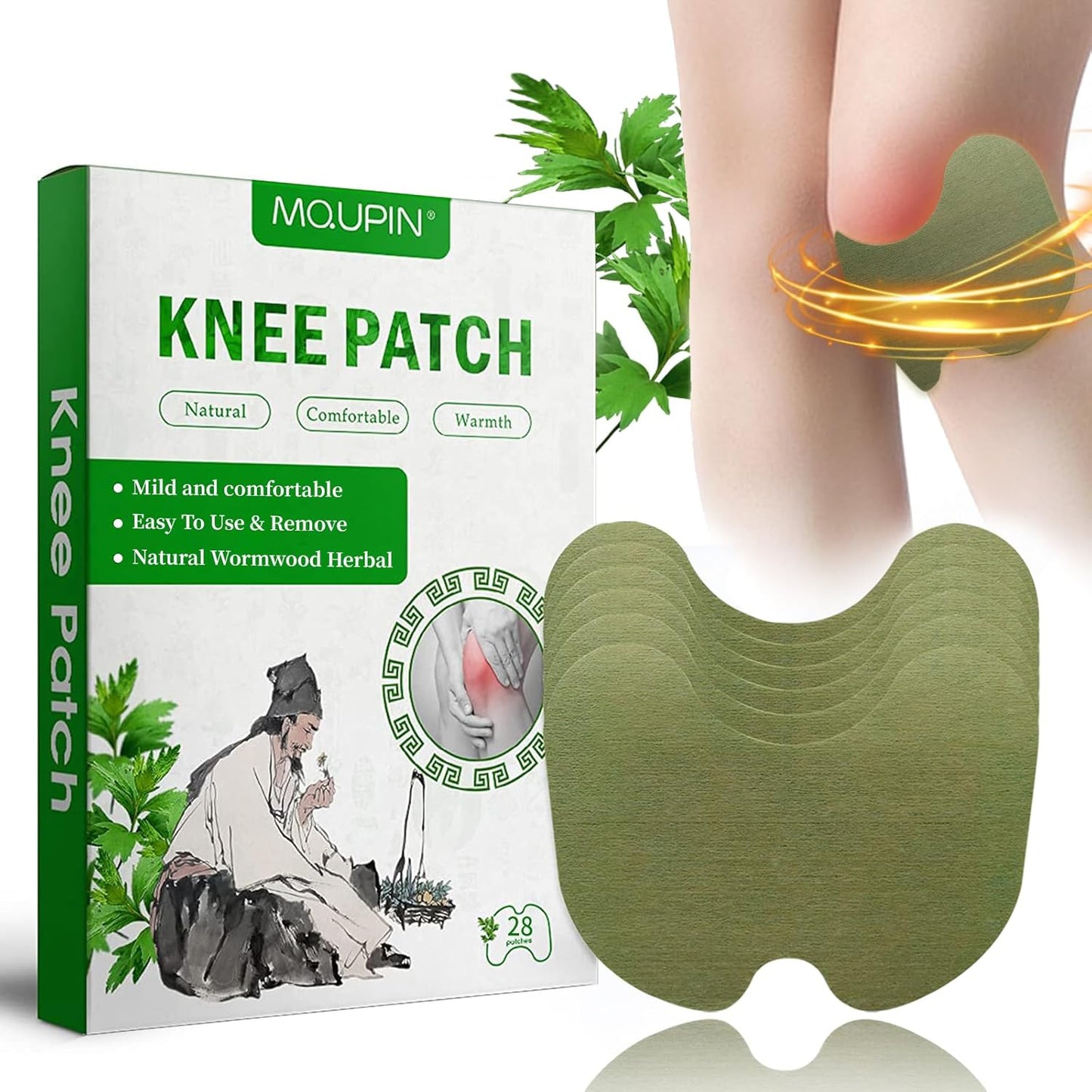 Knee Pain Relief Patches (Pack of 3)